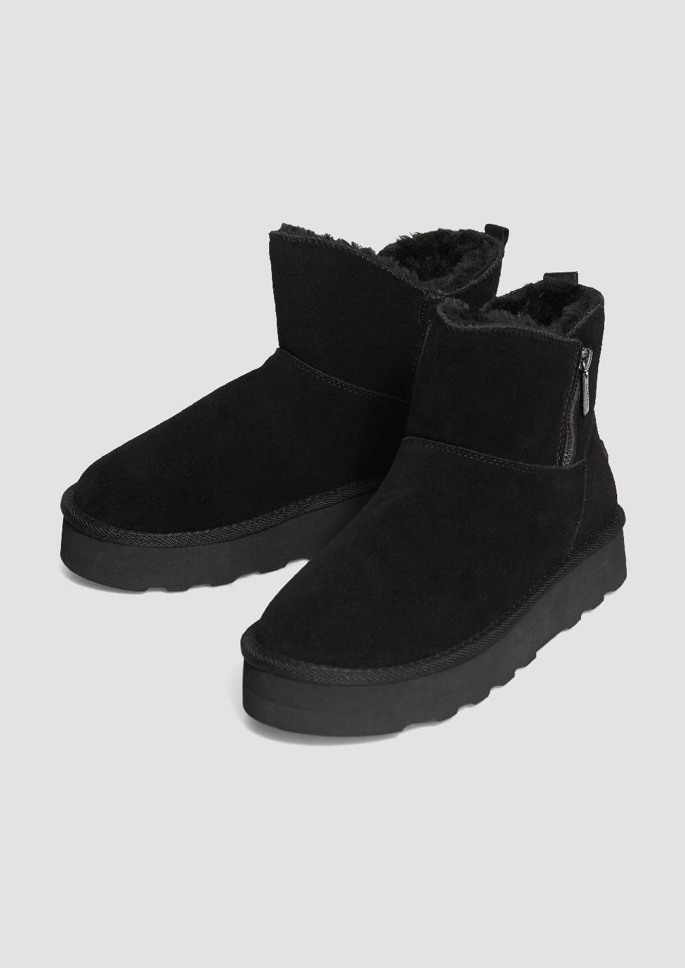 S.Oliver Gefütterte Stiefel Aus Rindsleder