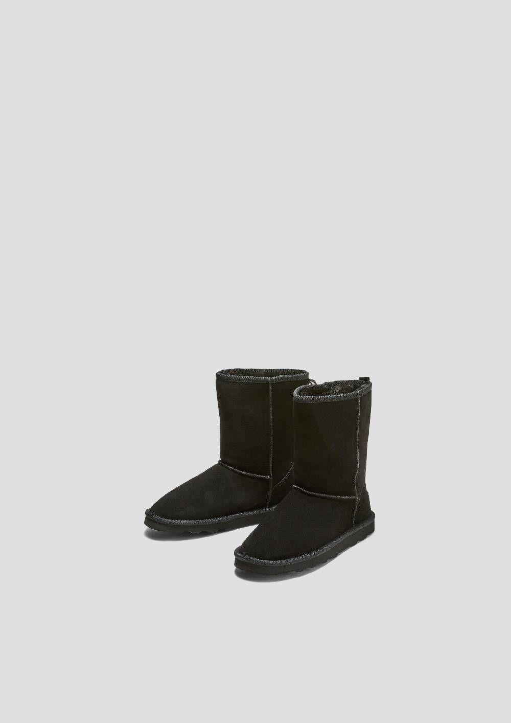 S.Oliver Gefütterte Stiefel Im Materialmix