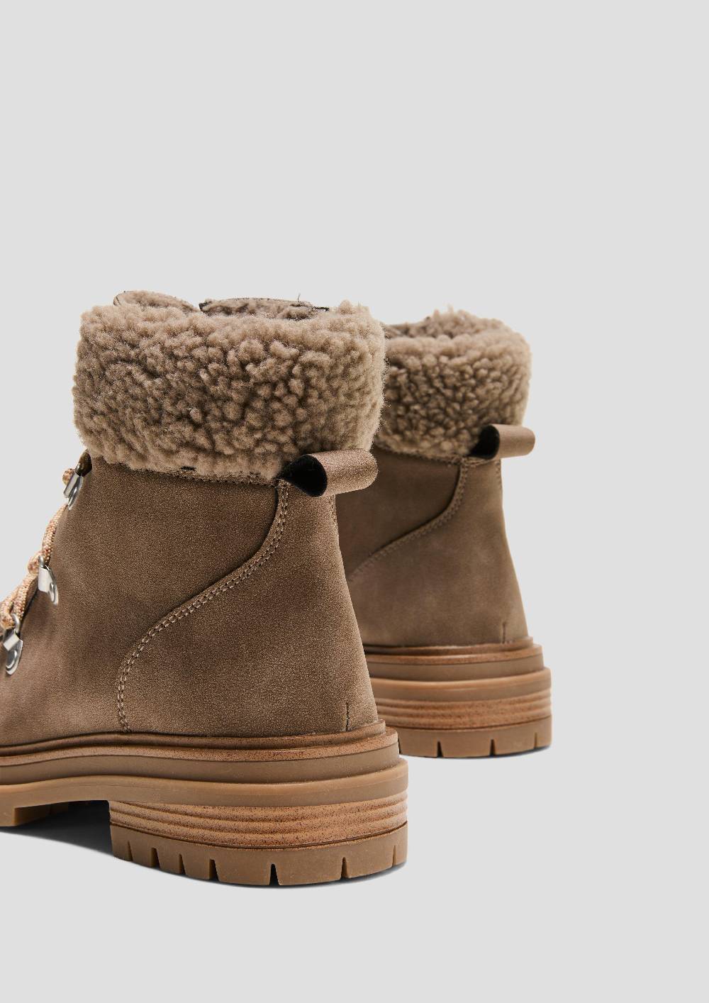 S.Oliver Gefütterte Stiefel In Veloursleder-Optik