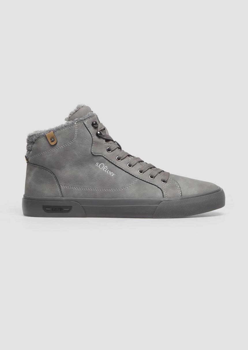 S.Oliver Gefütterte Stiefel mit Logo-Detail