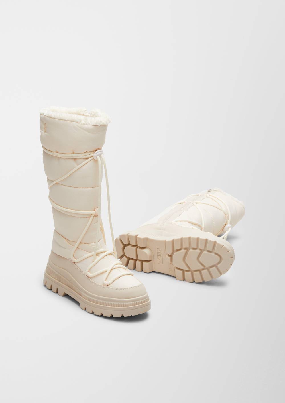 S.Oliver Gefütterte Stiefel Mit Steppung