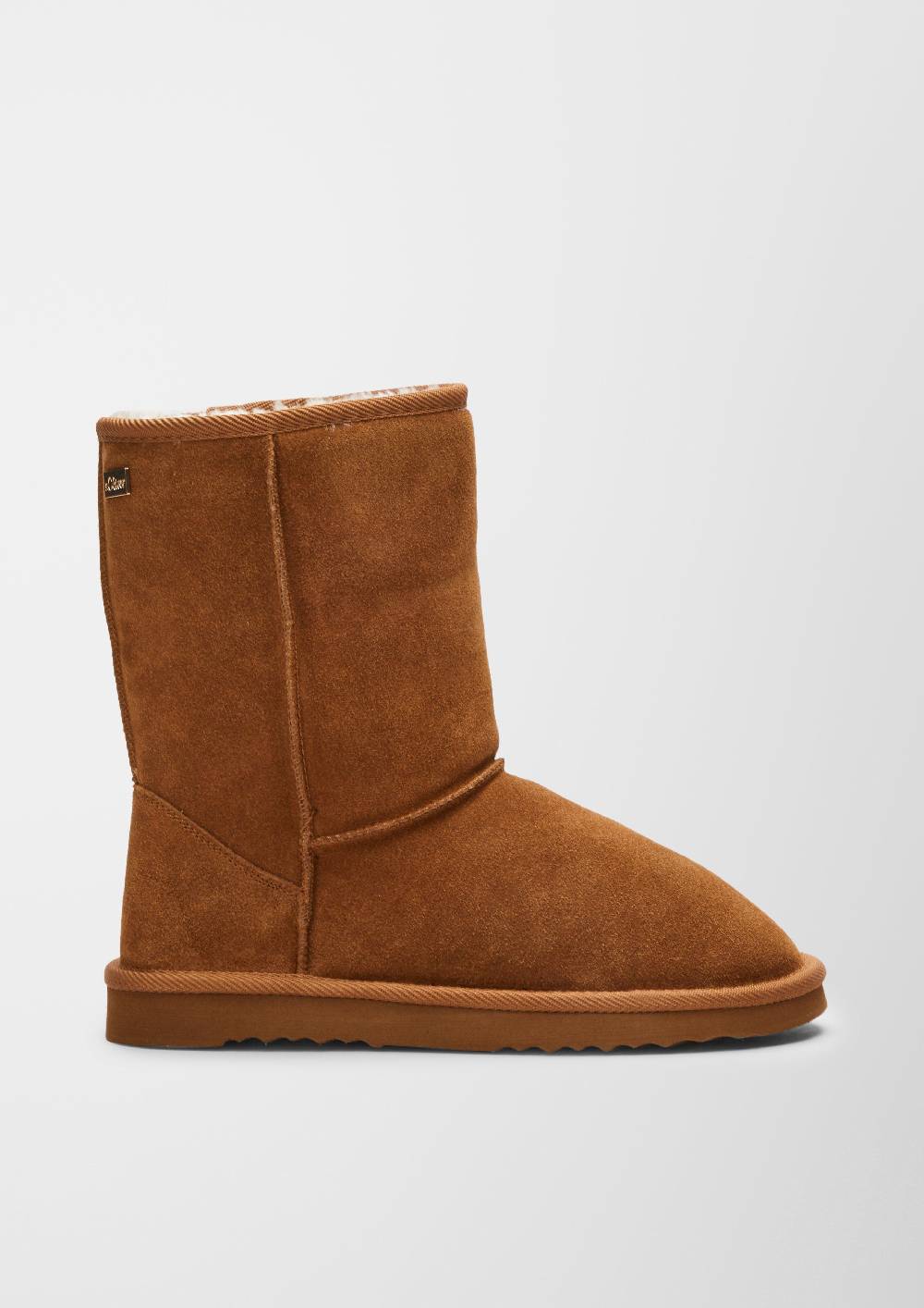 S.Oliver Gefütterte Velourslederstiefel