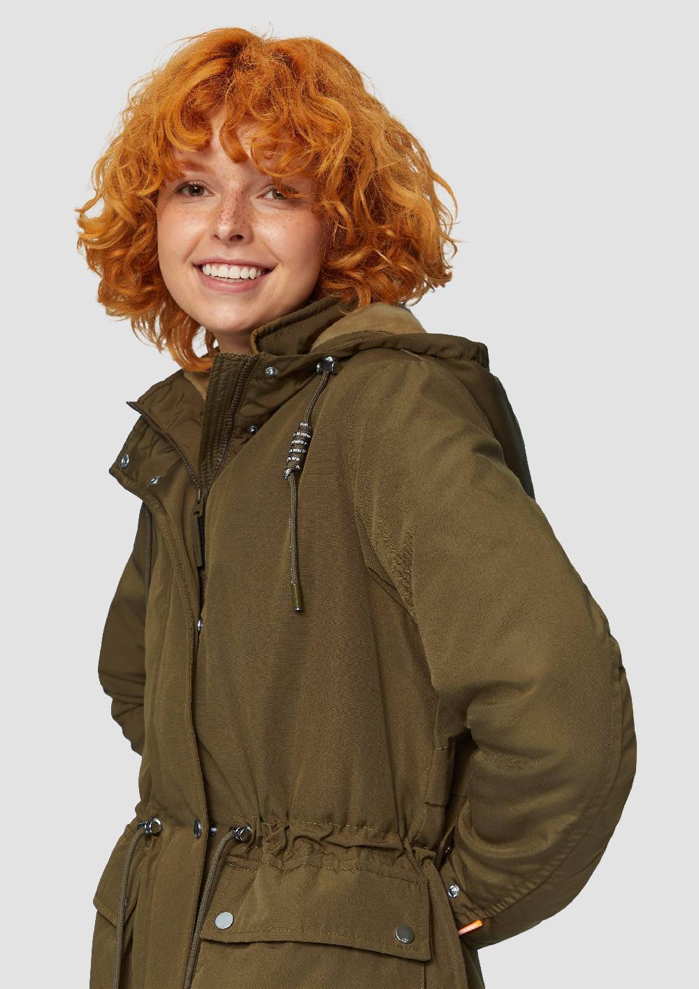 S.Oliver Gefütterter Parka Mit Kapuze