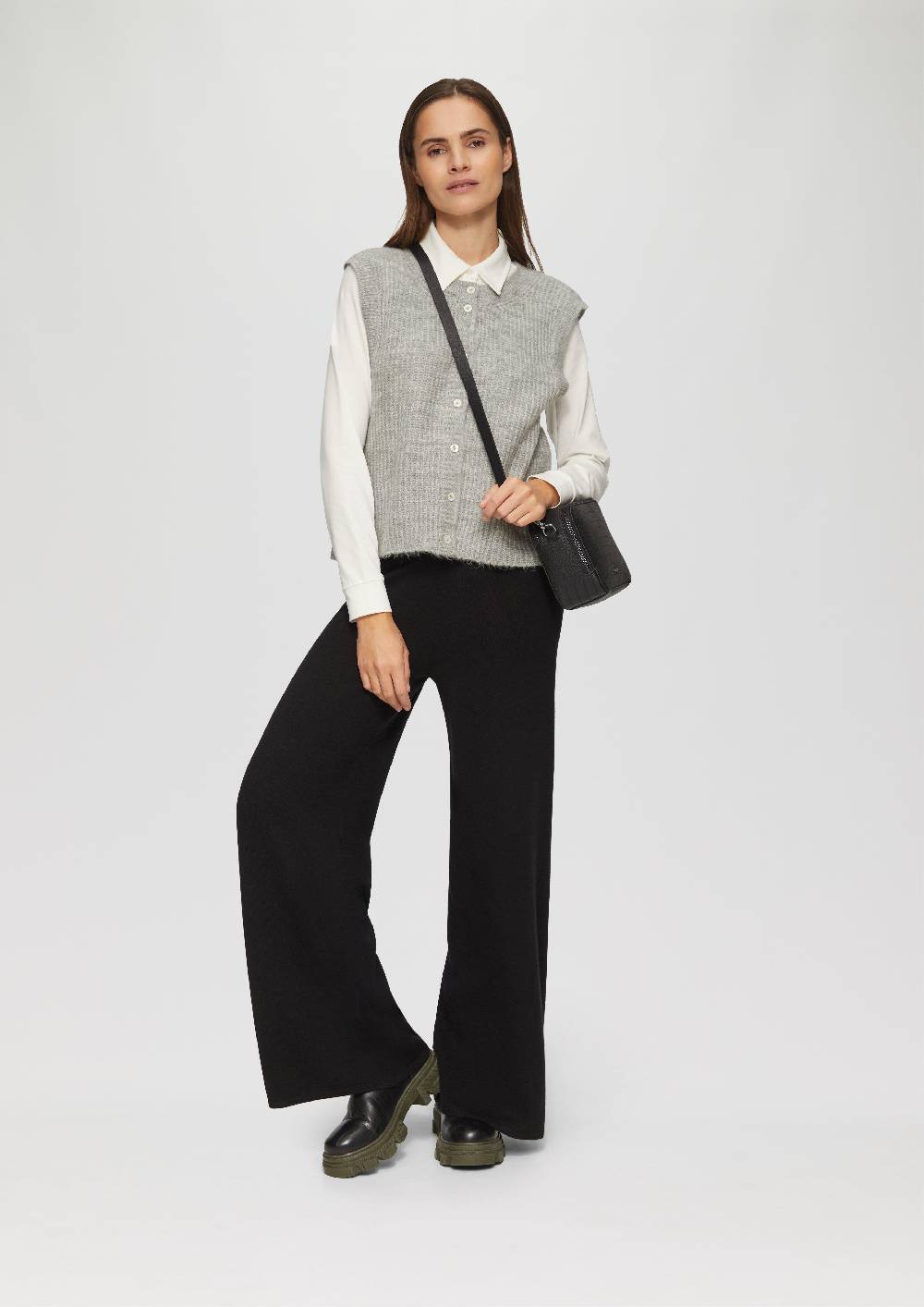 S.Oliver Geknöpfte Strickweste