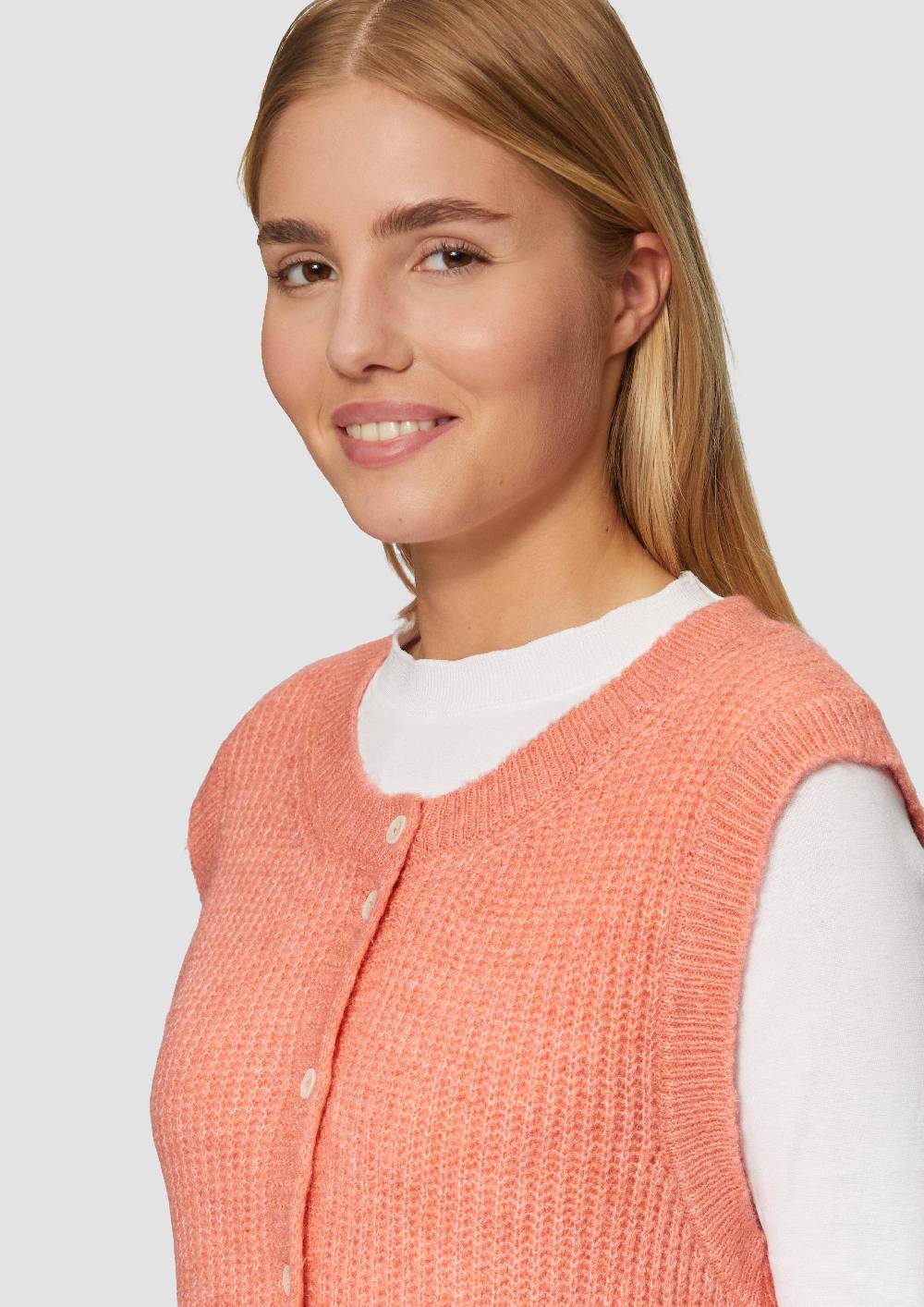 S.Oliver Geknöpfte Strickweste