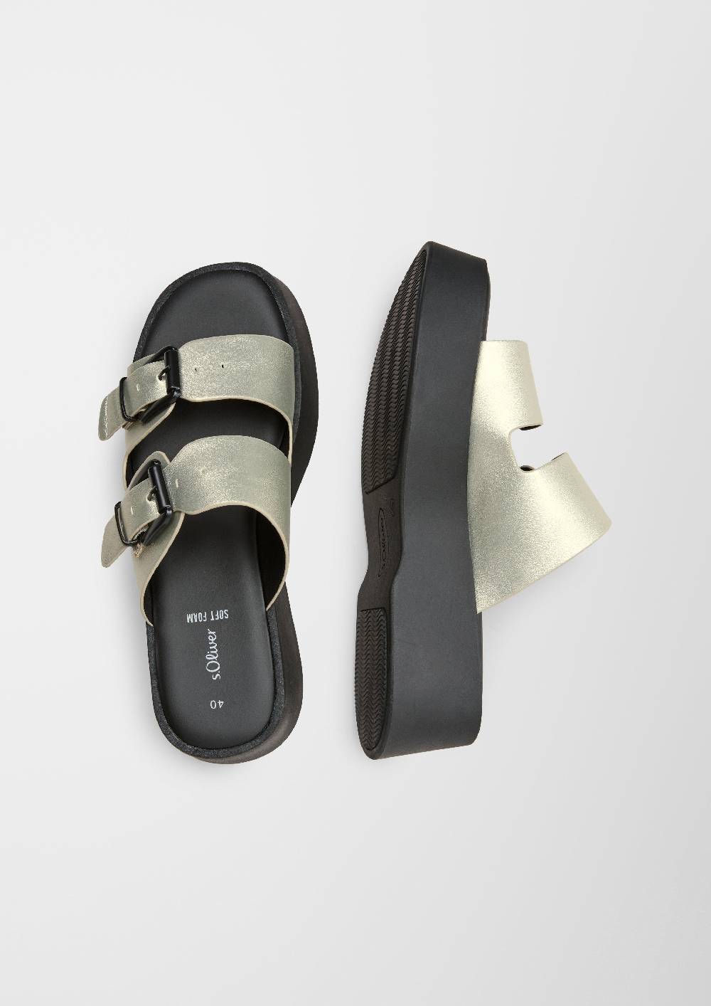 S.Oliver Gepolsterte Pantoletten