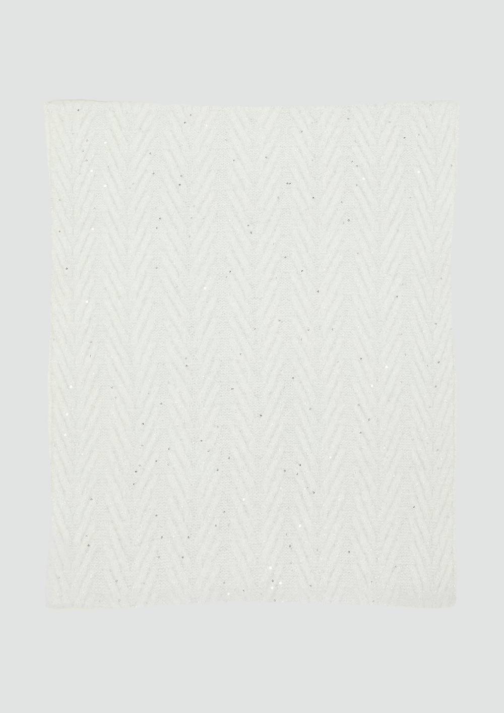 S.Oliver Gerippter Schal Aus Wollmix