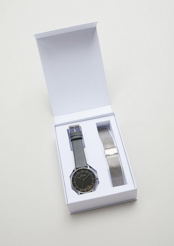 S.Oliver Geschenkset Herren-Armbanduhr