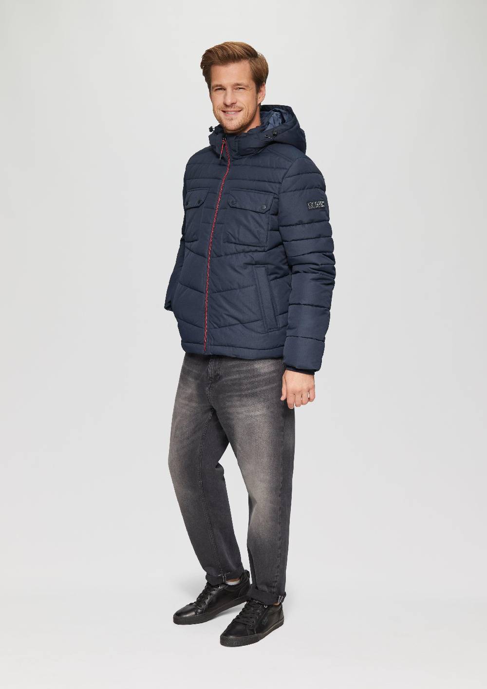 S.Oliver Gesteppte Jacke Mit Abnehmbarer Kapuze