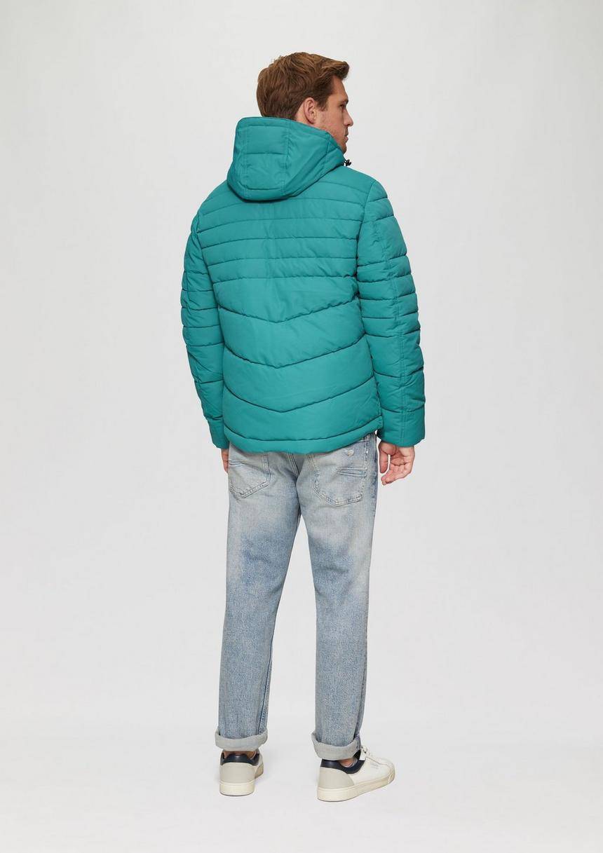 S.Oliver Gesteppte Jacke Mit Abnehmbarer Kapuze
