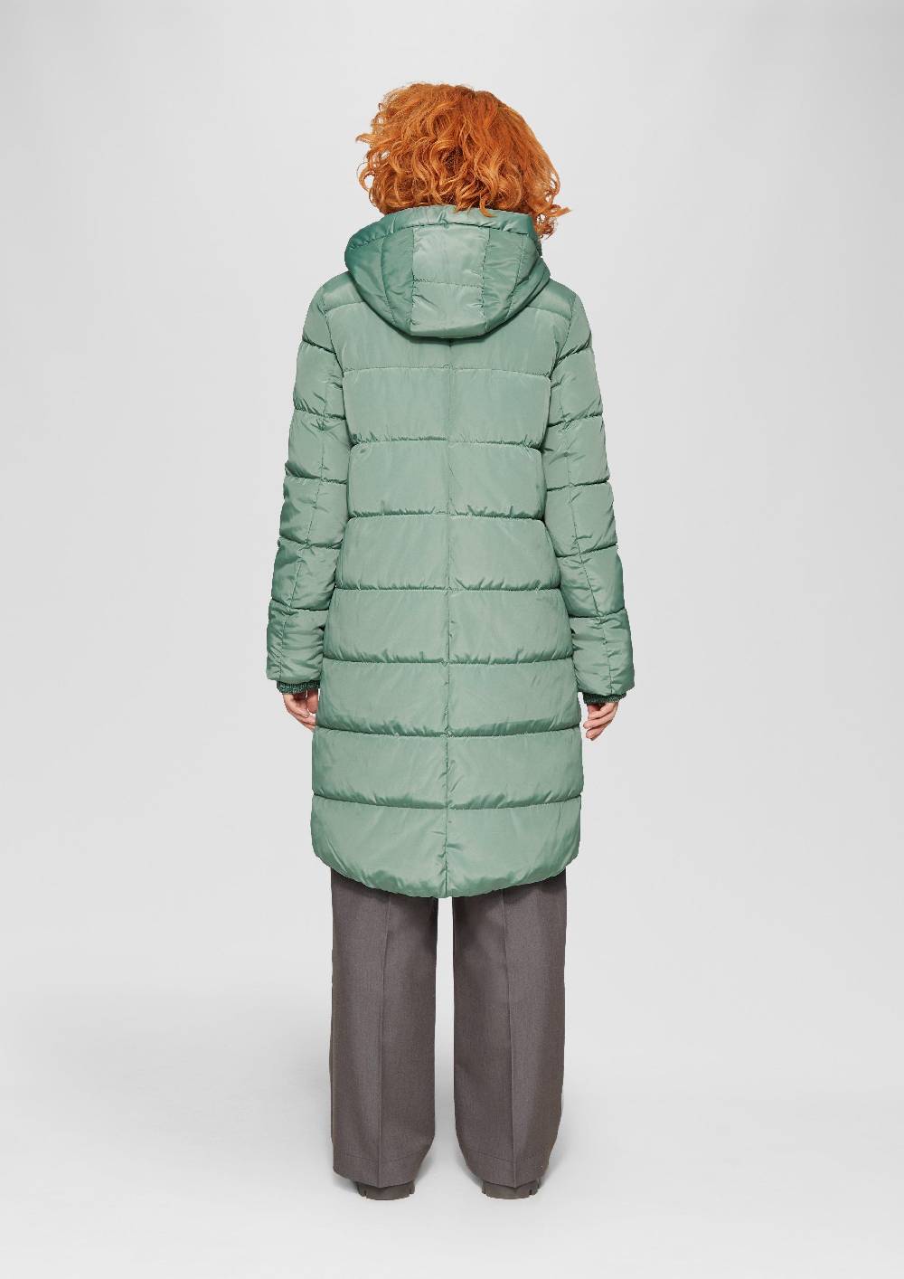 S.Oliver Gesteppter Mantel Mit Kapuze