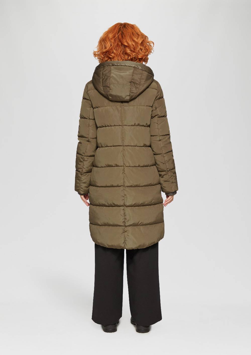 S.Oliver Gesteppter Mantel Mit Kapuze