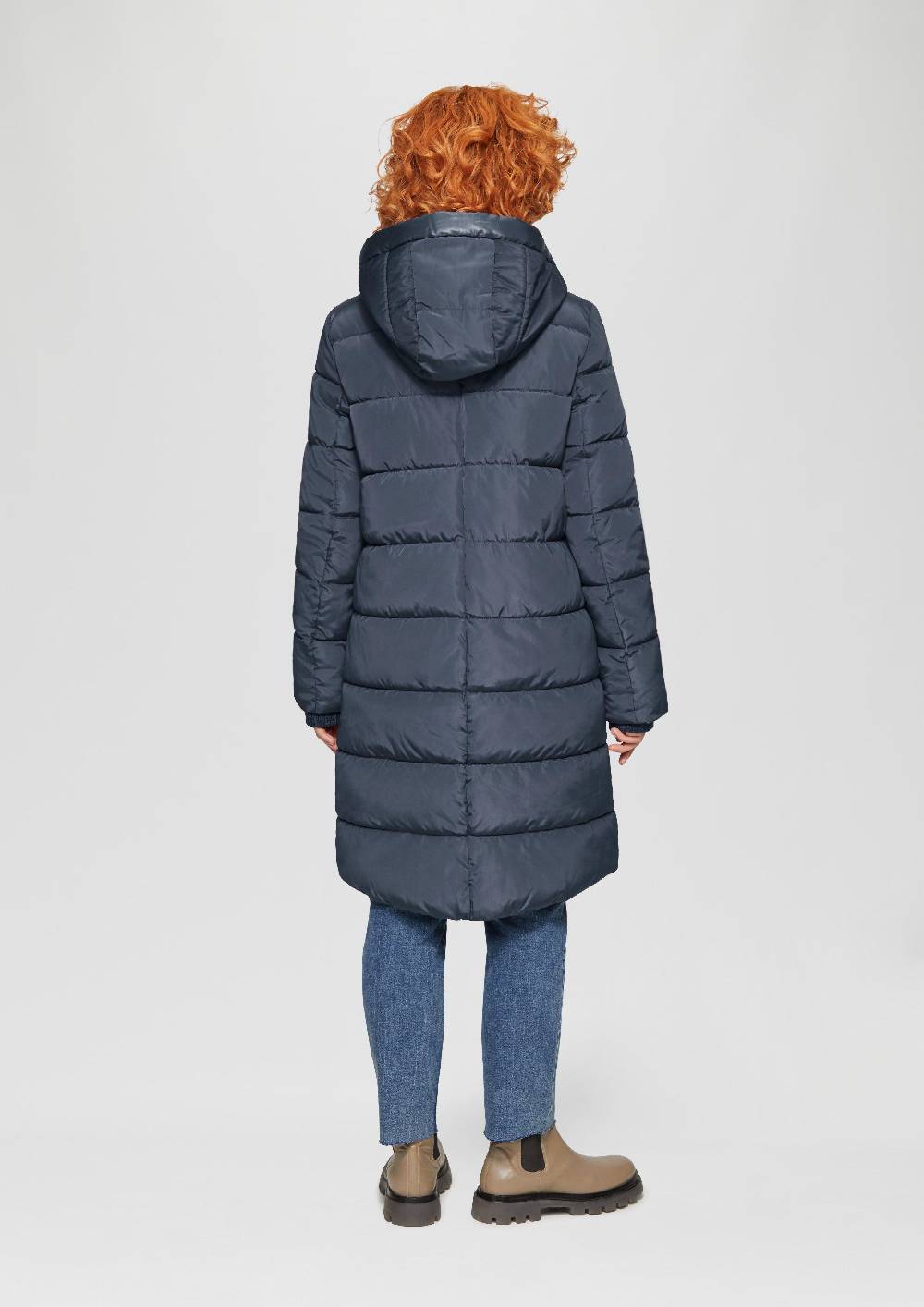 S.Oliver Gesteppter Mantel Mit Kapuze