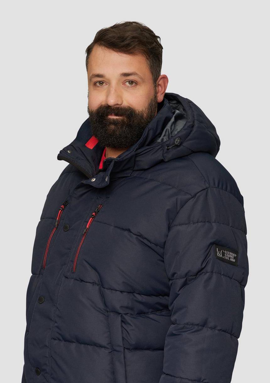 S.Oliver Gesteppter Parka Mit Abnehmbarer Kapuze