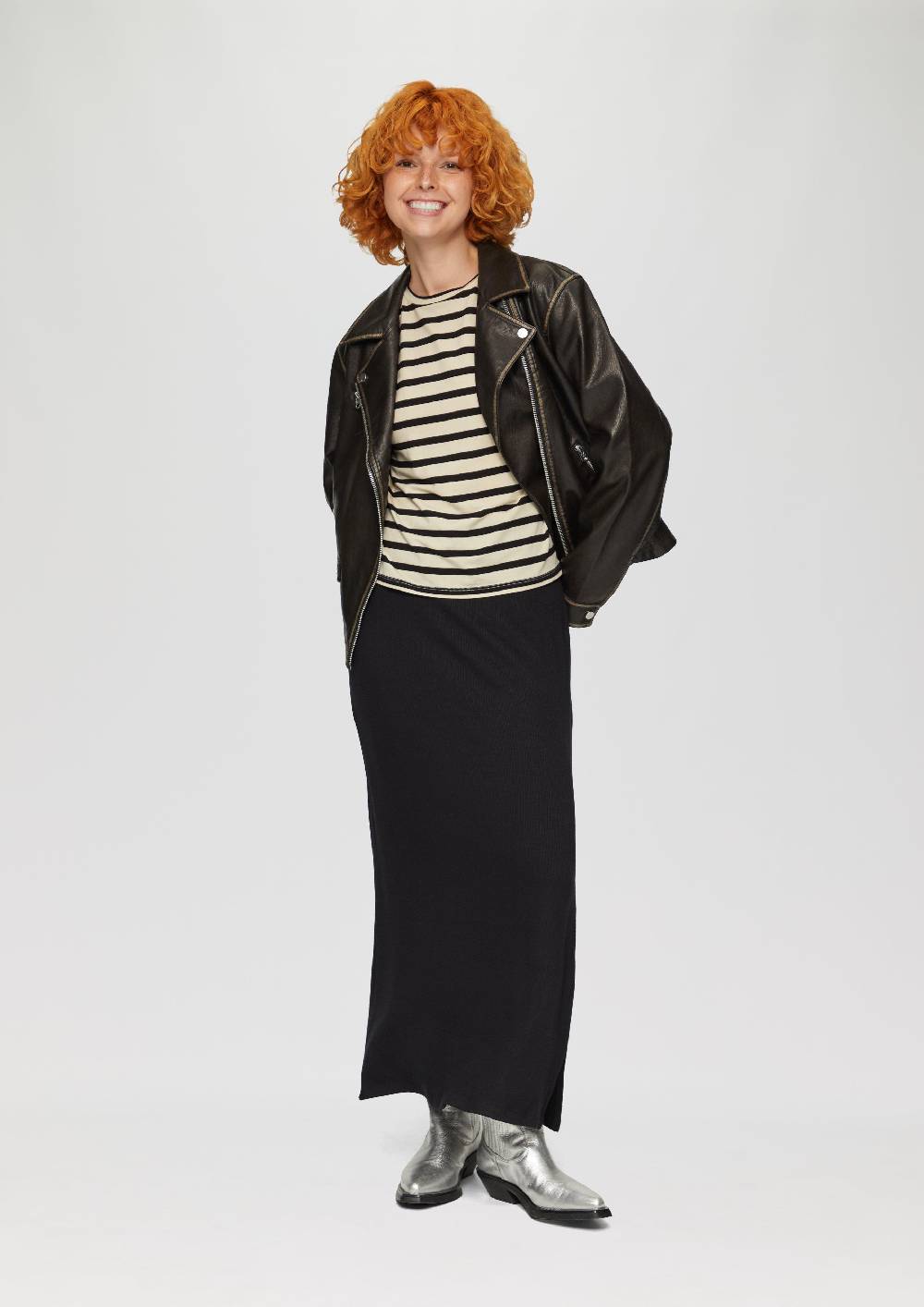 S.Oliver Gestreiftes Longsleeve Aus Jersey