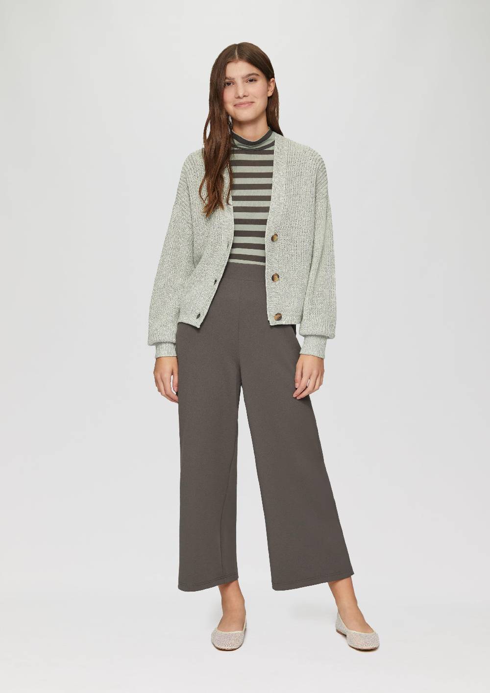 S.Oliver Gestreiftes Longsleeve Im Slim Fit