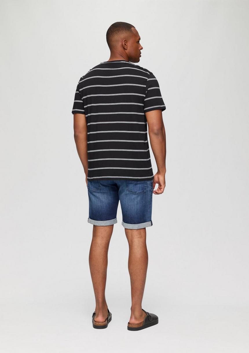 S.Oliver Gestreiftes T-Shirt Aus Baumwoll-Jersey