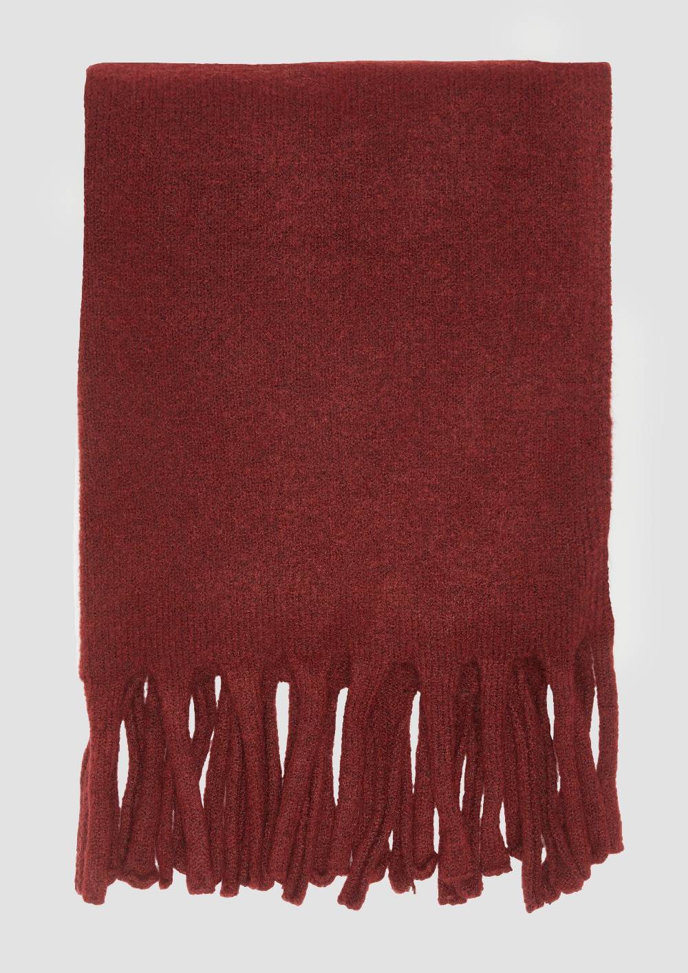 S.Oliver Gestrickter Schal Mit Fransen