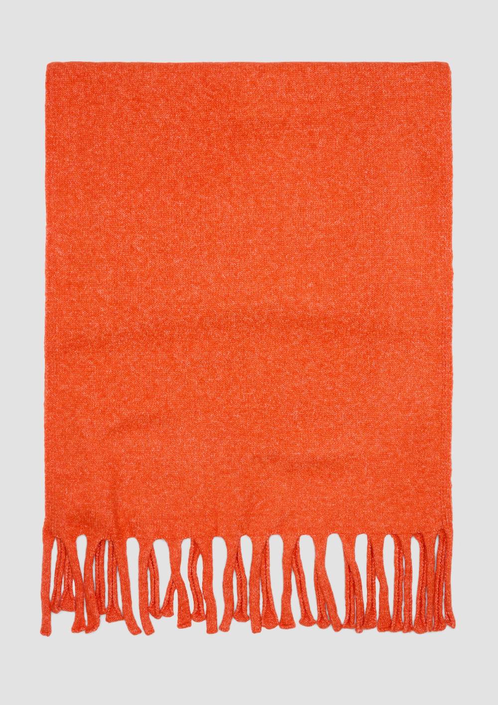 S.Oliver Gestrickter Schal Mit Fransen