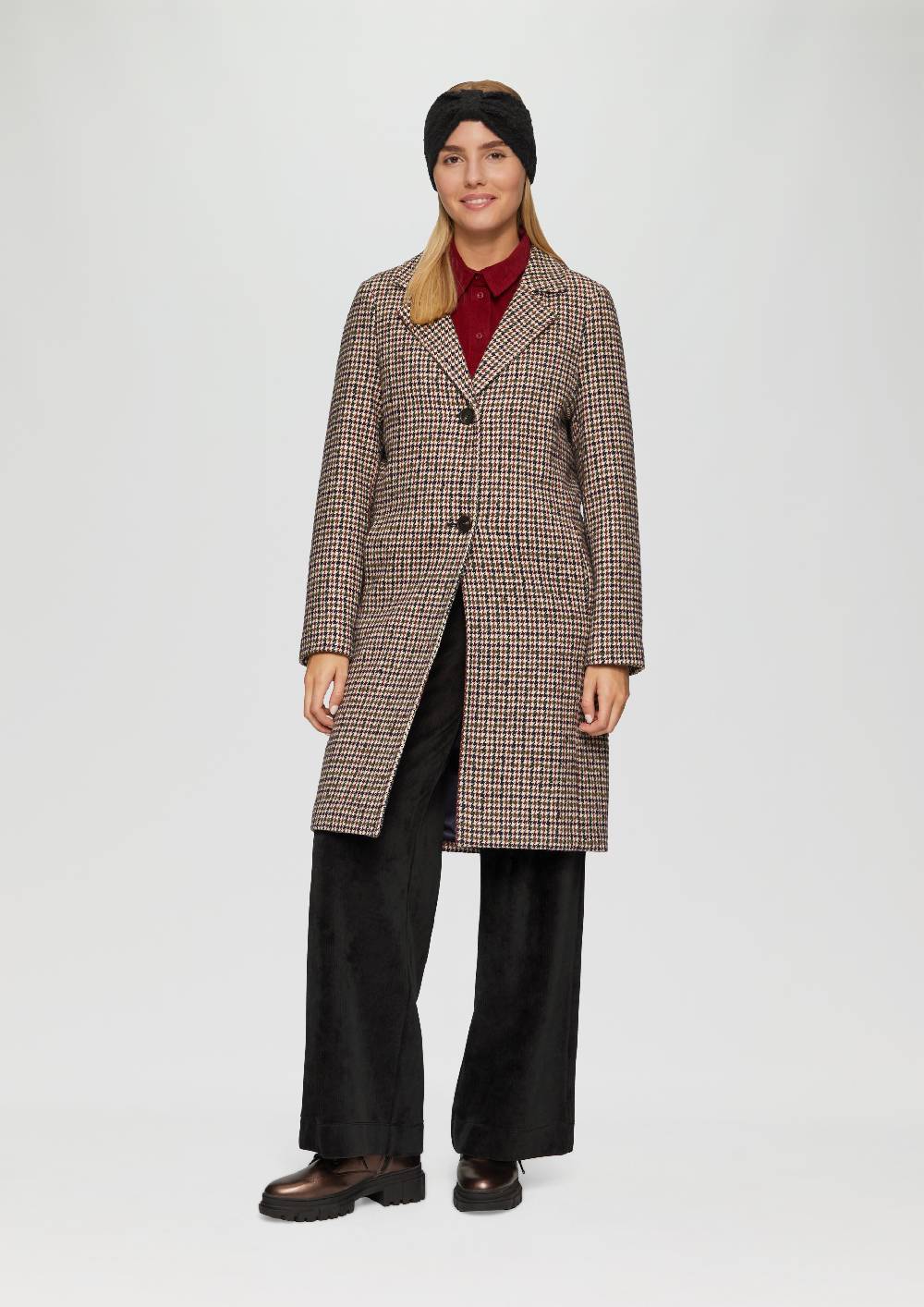 S.Oliver Gestricktes Stirnband Aus Bouclé