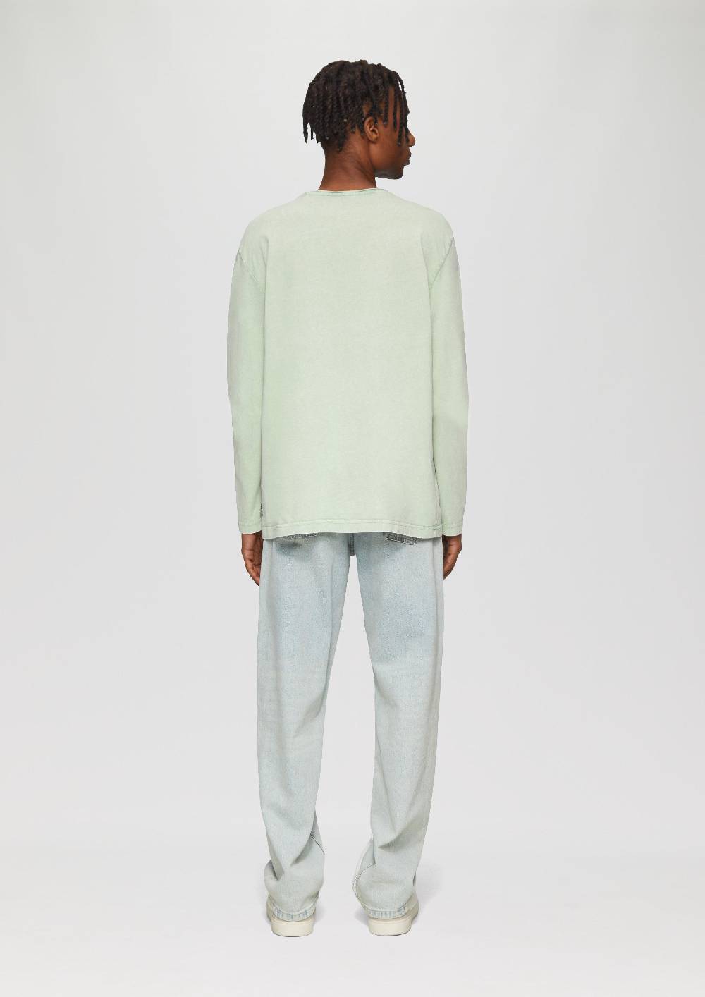 S.Oliver Gewaschenes Longsleeve Mit Rollkante