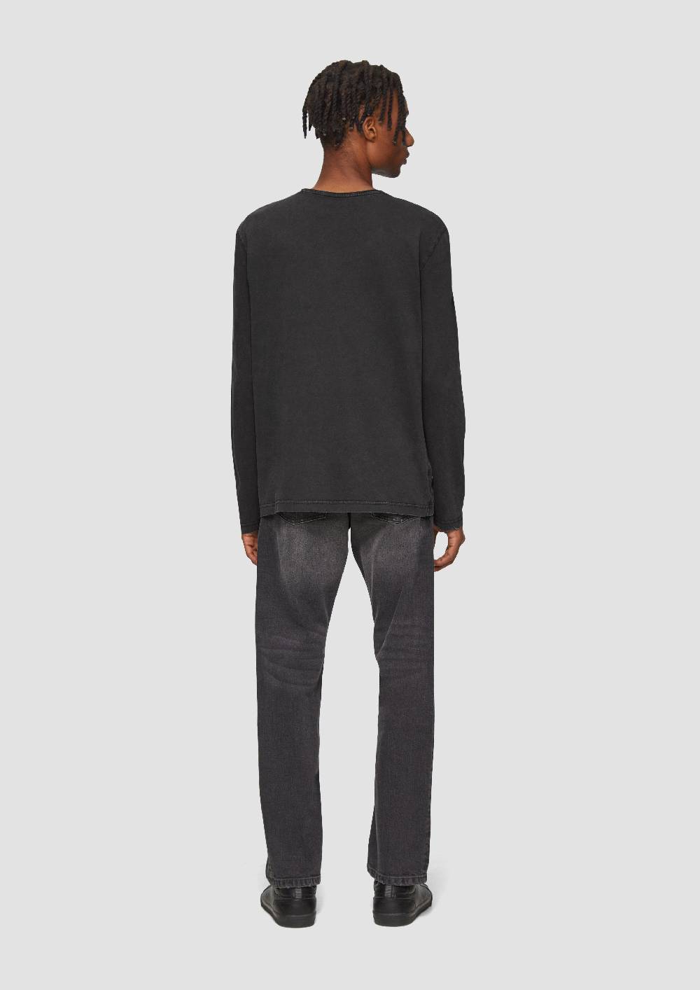 S.Oliver Gewaschenes Longsleeve Mit Rollkante