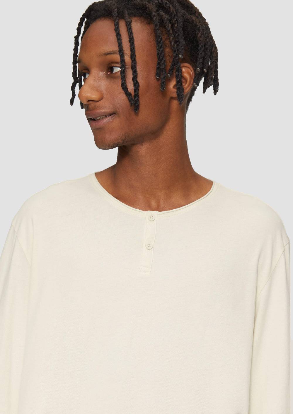 S.Oliver Gewaschenes Longsleeve Mit Rollkante