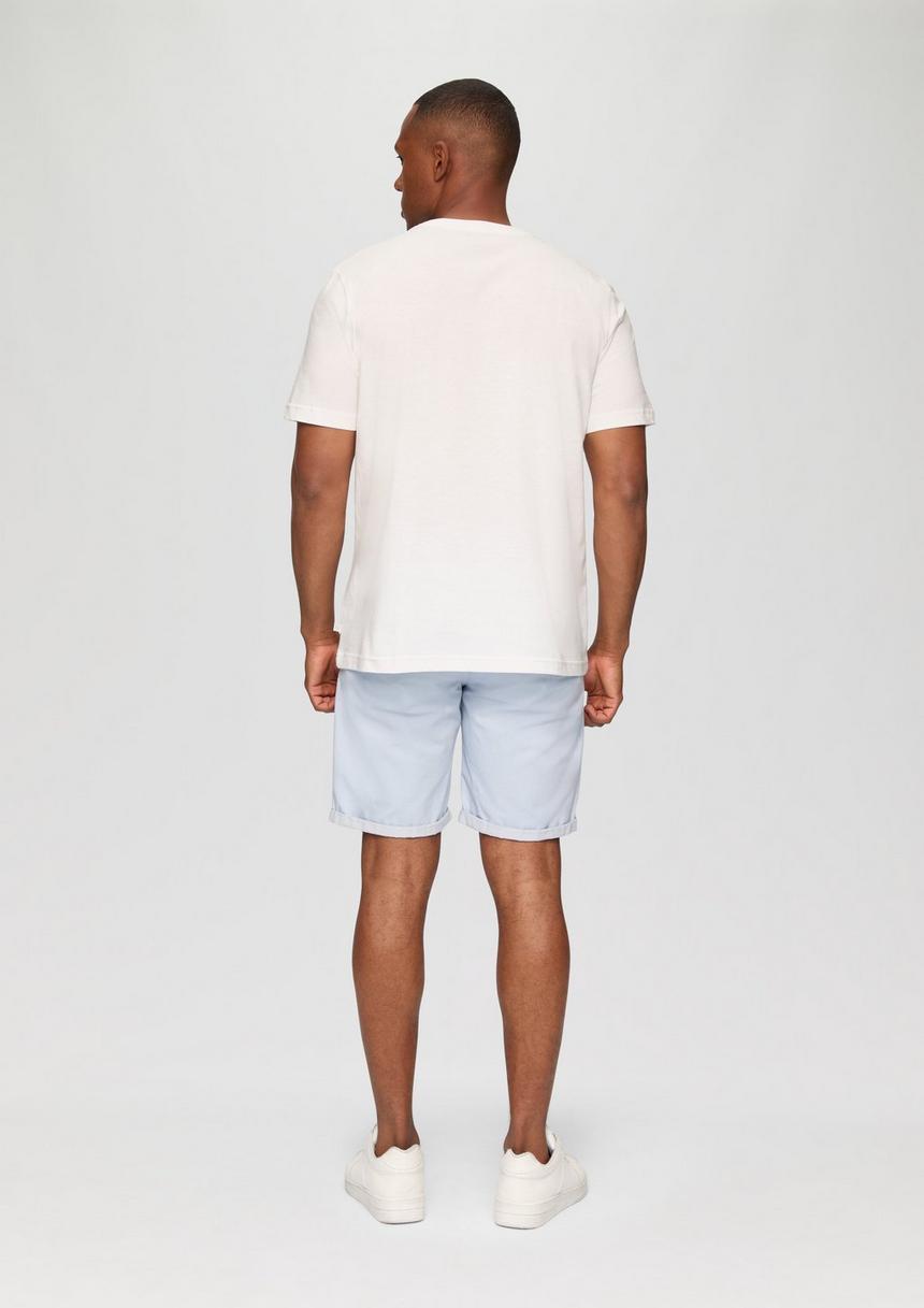 S.Oliver Gewaschenes T-Shirt Mit Frontprint
