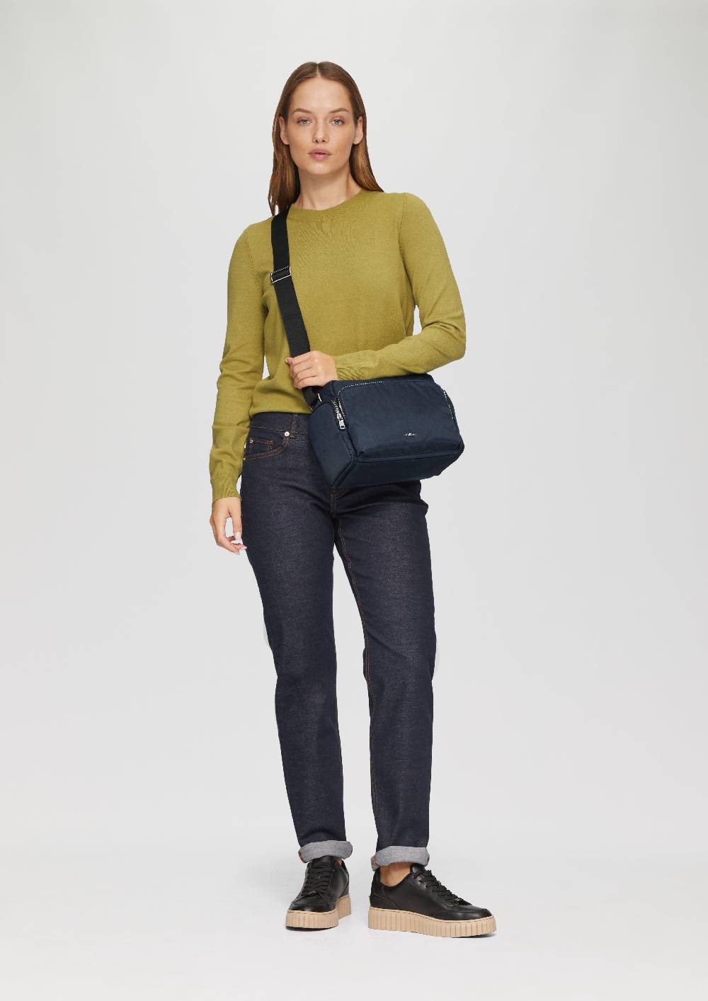 S.Oliver Große Camera-Bag Aus Nylon