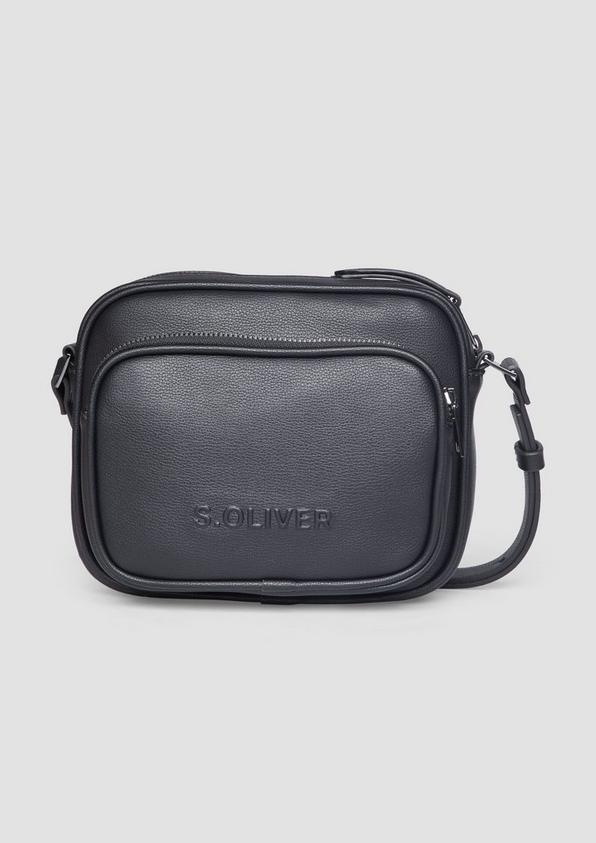 S.Oliver Große Camera-Bag in Leder-Optik