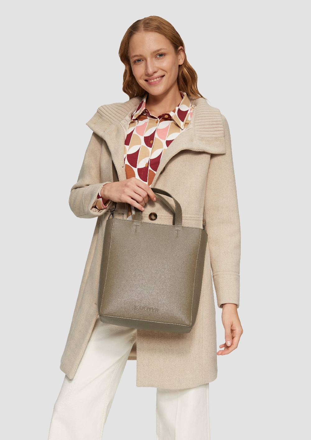 S.Oliver Großer Shopper Aus Lederimitat