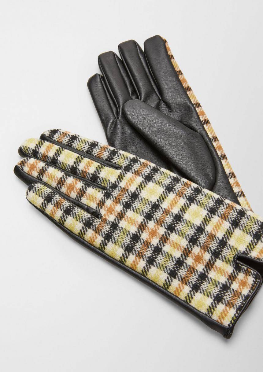 S.Oliver Handschuhe Aus Lederimitat