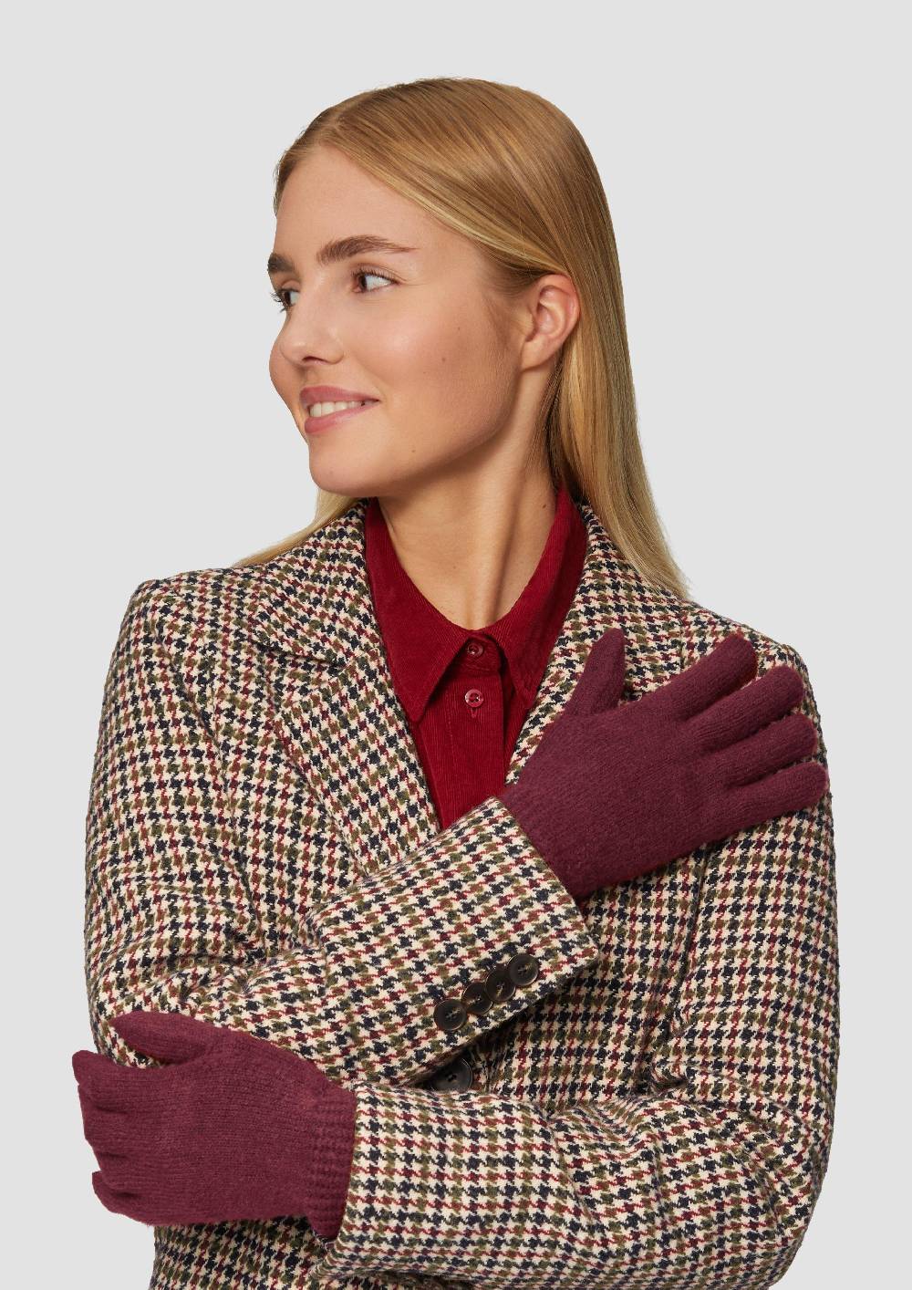 S.Oliver Handschuhe In Woll-Optik