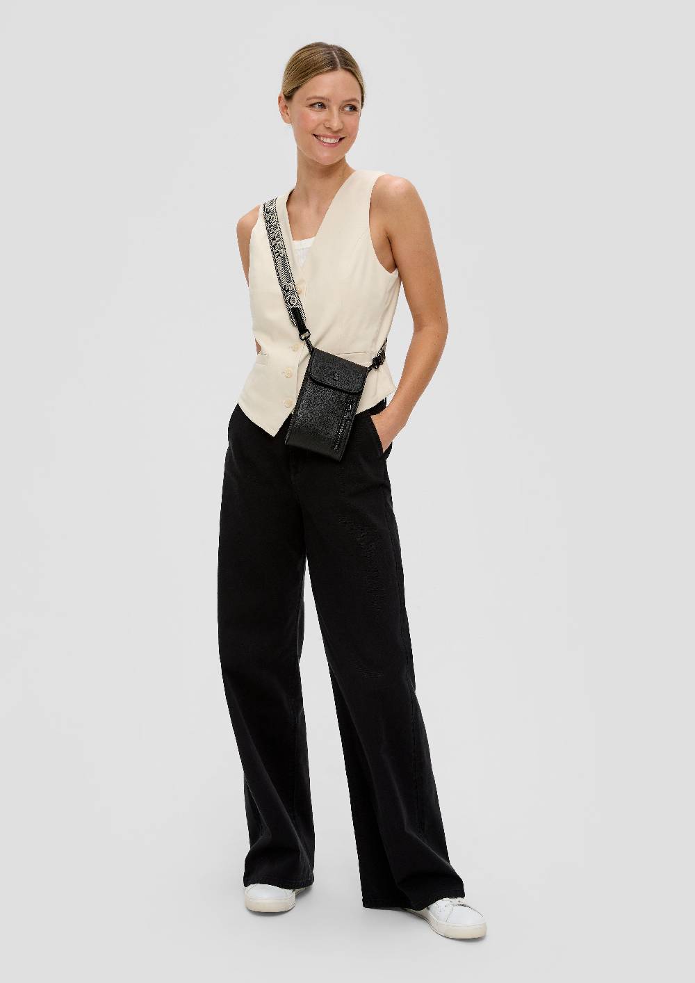 S.Oliver Handytasche Aus Lederimitat