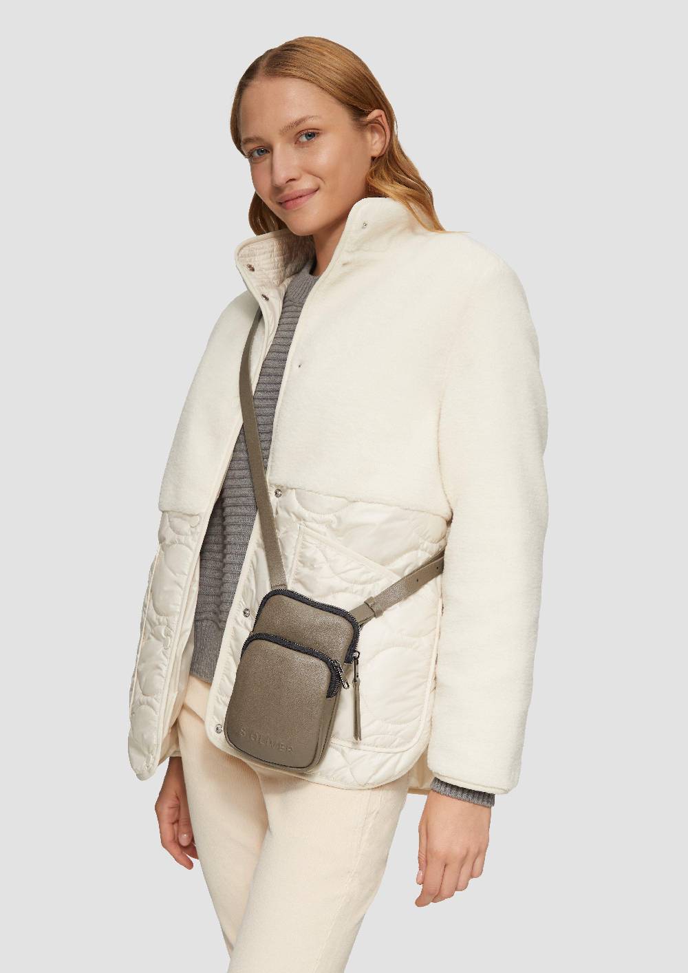 S.Oliver Handytasche In Leder-Optik