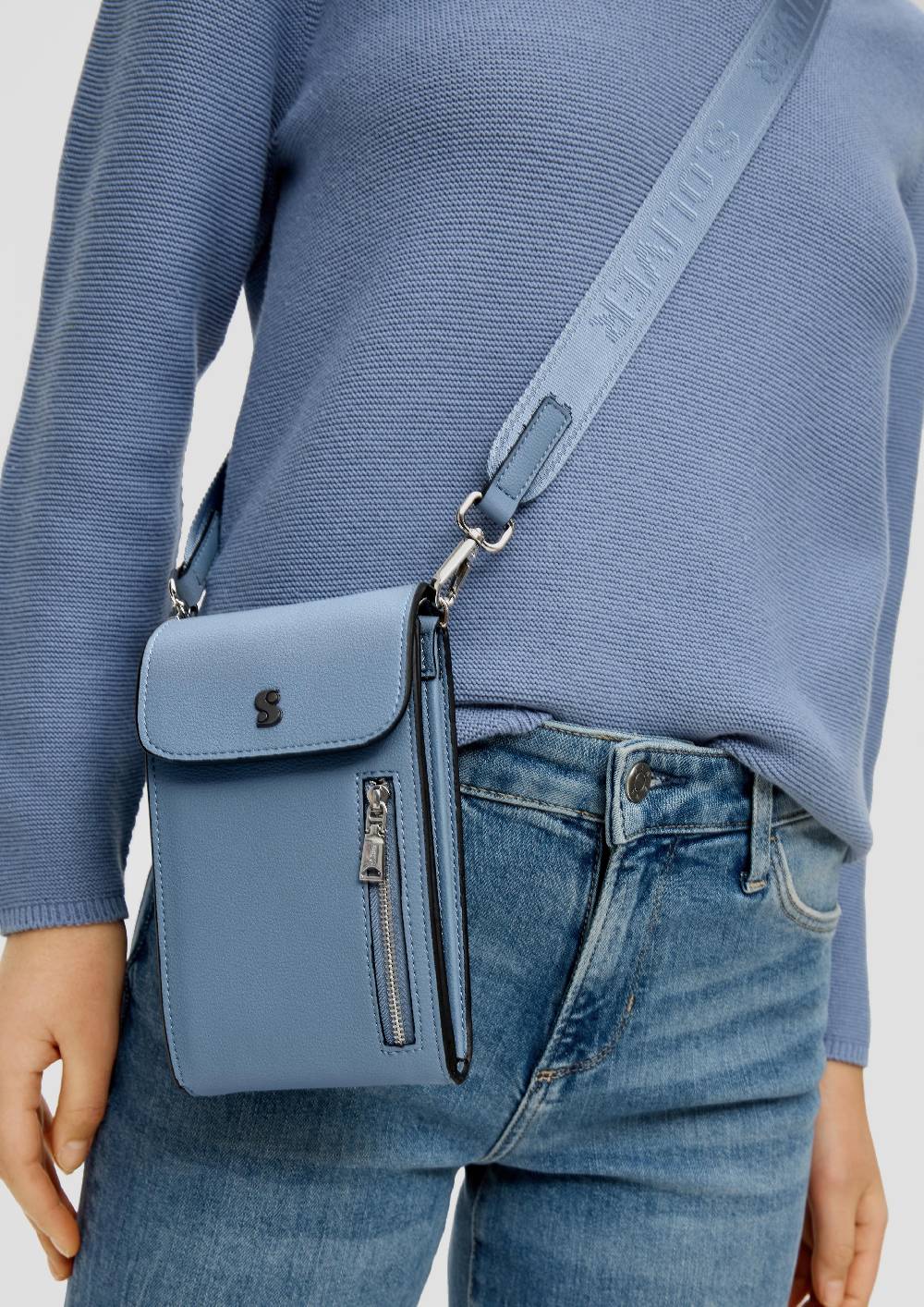 S.Oliver Handytasche In Leder-Optik