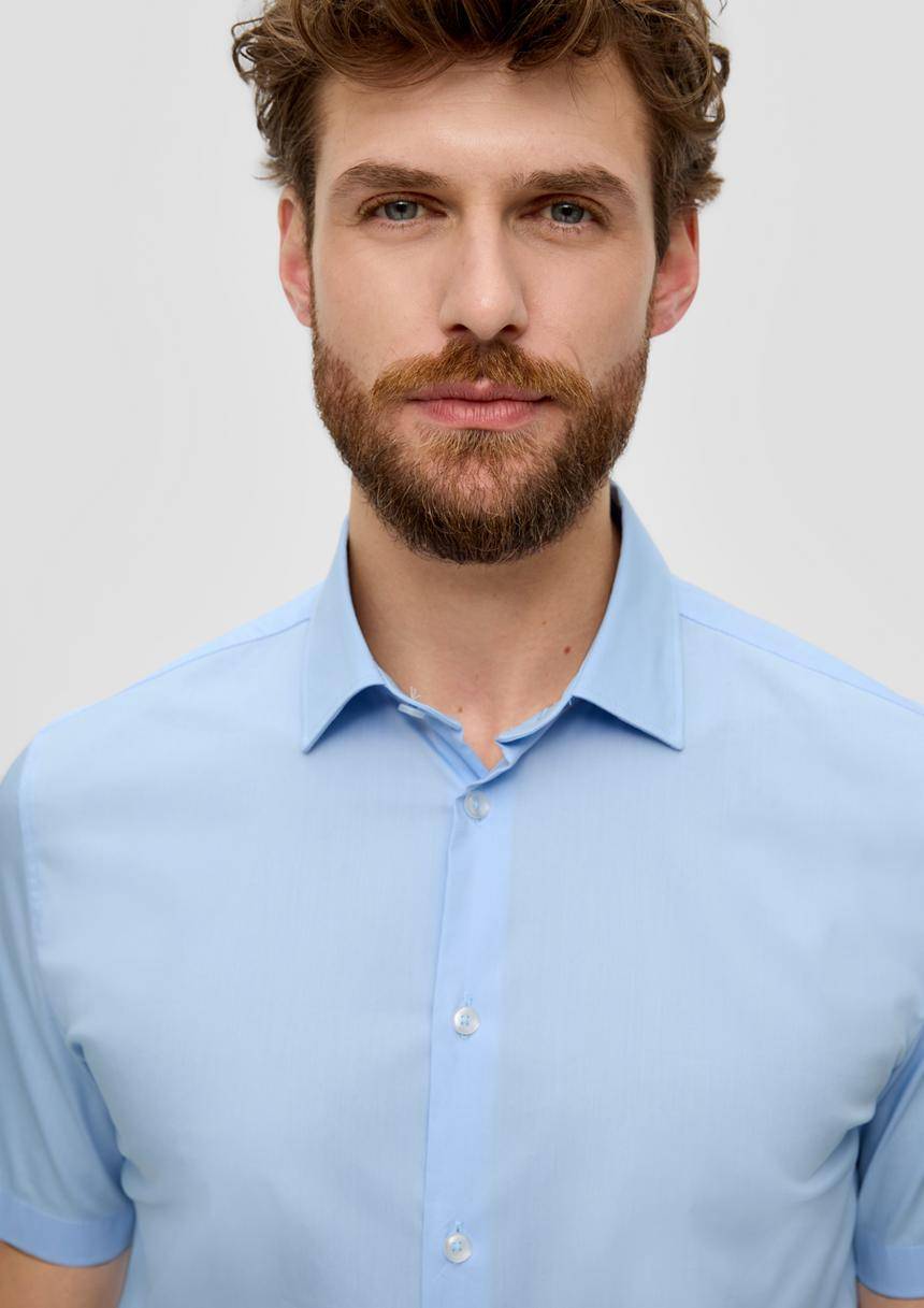 S.Oliver Hemd Aus Baumwollstretch