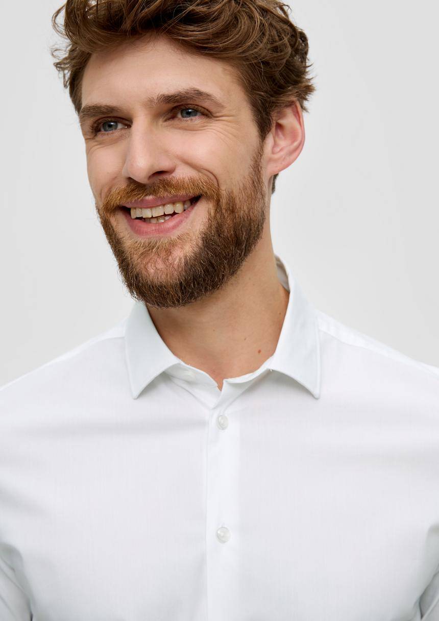 S.Oliver Hemd Aus Baumwollstretch