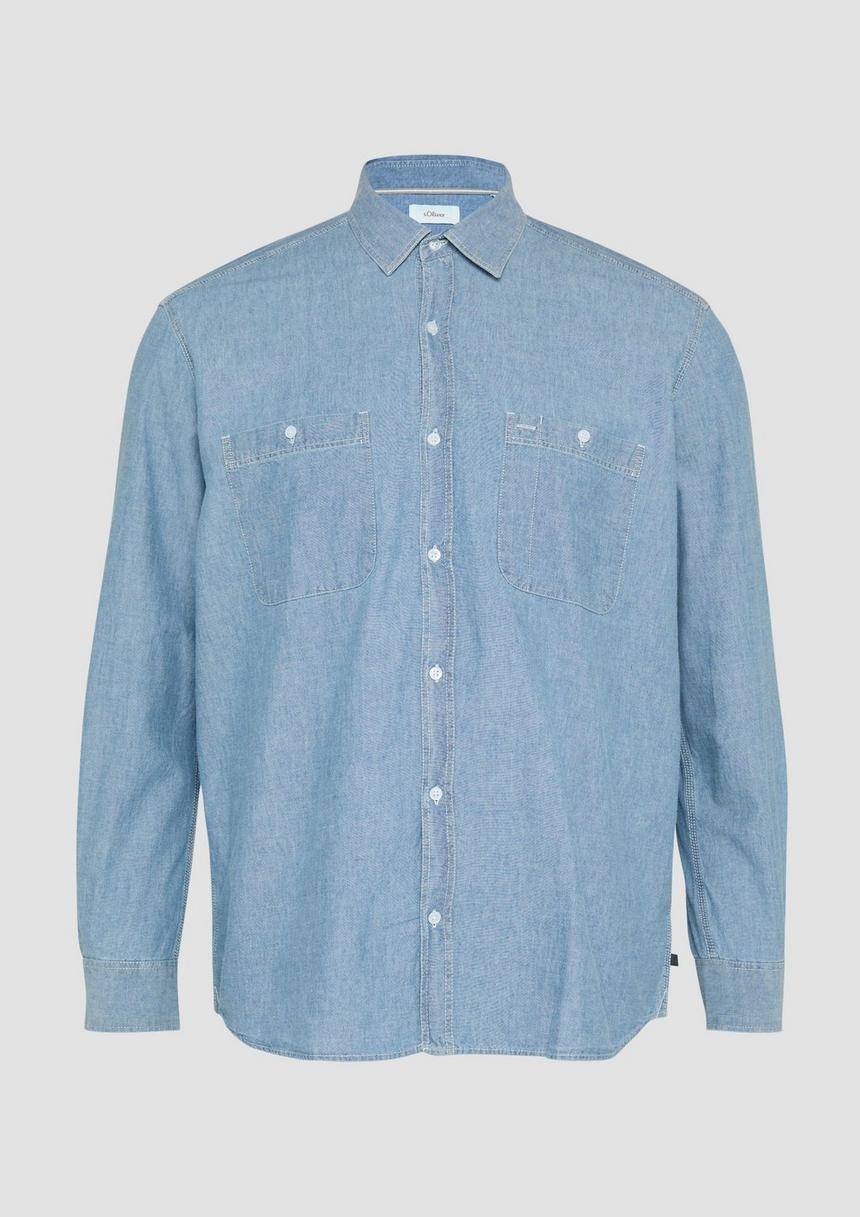 S.Oliver Hemd Aus Chambray