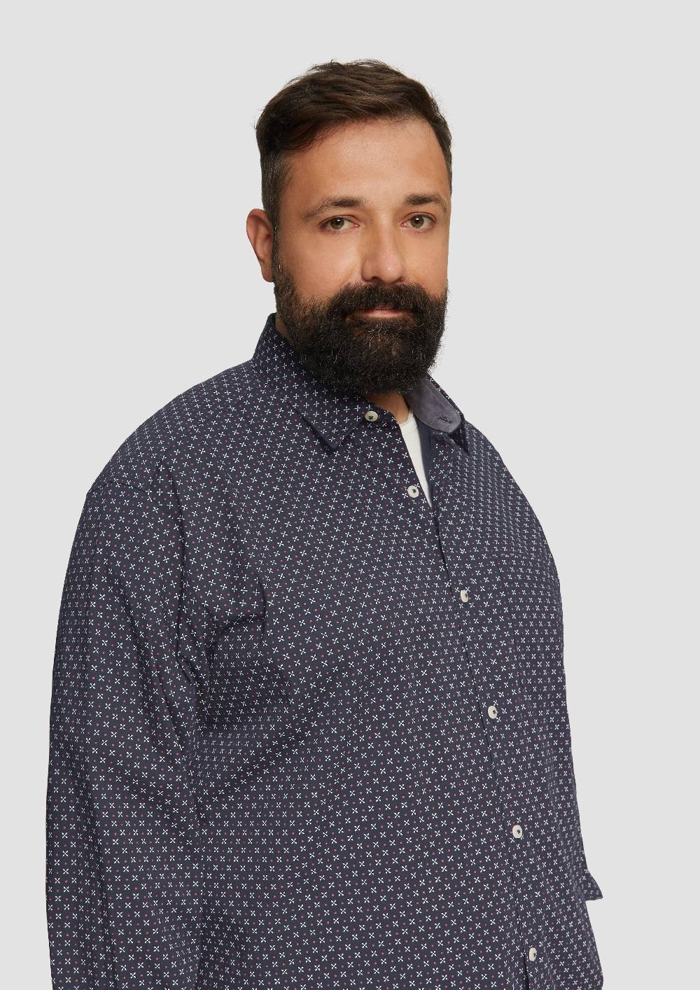 S.Oliver Hemd Im Slim Fit