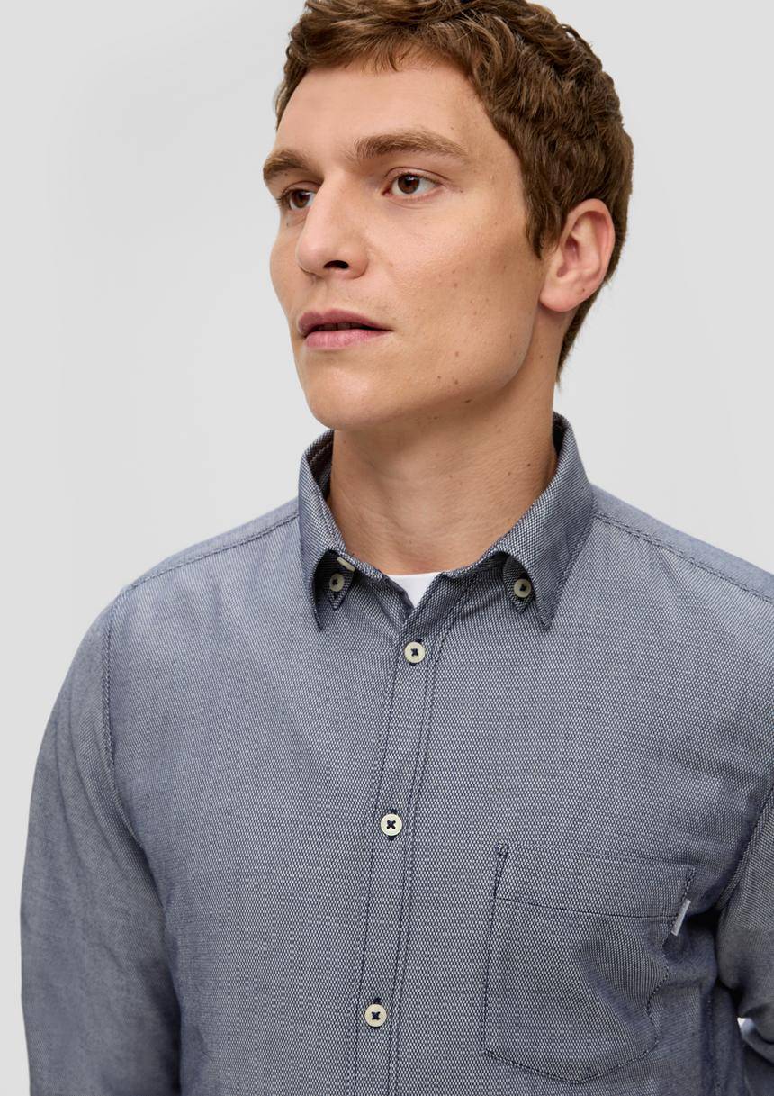 S.Oliver Hemd Im Slim Fit