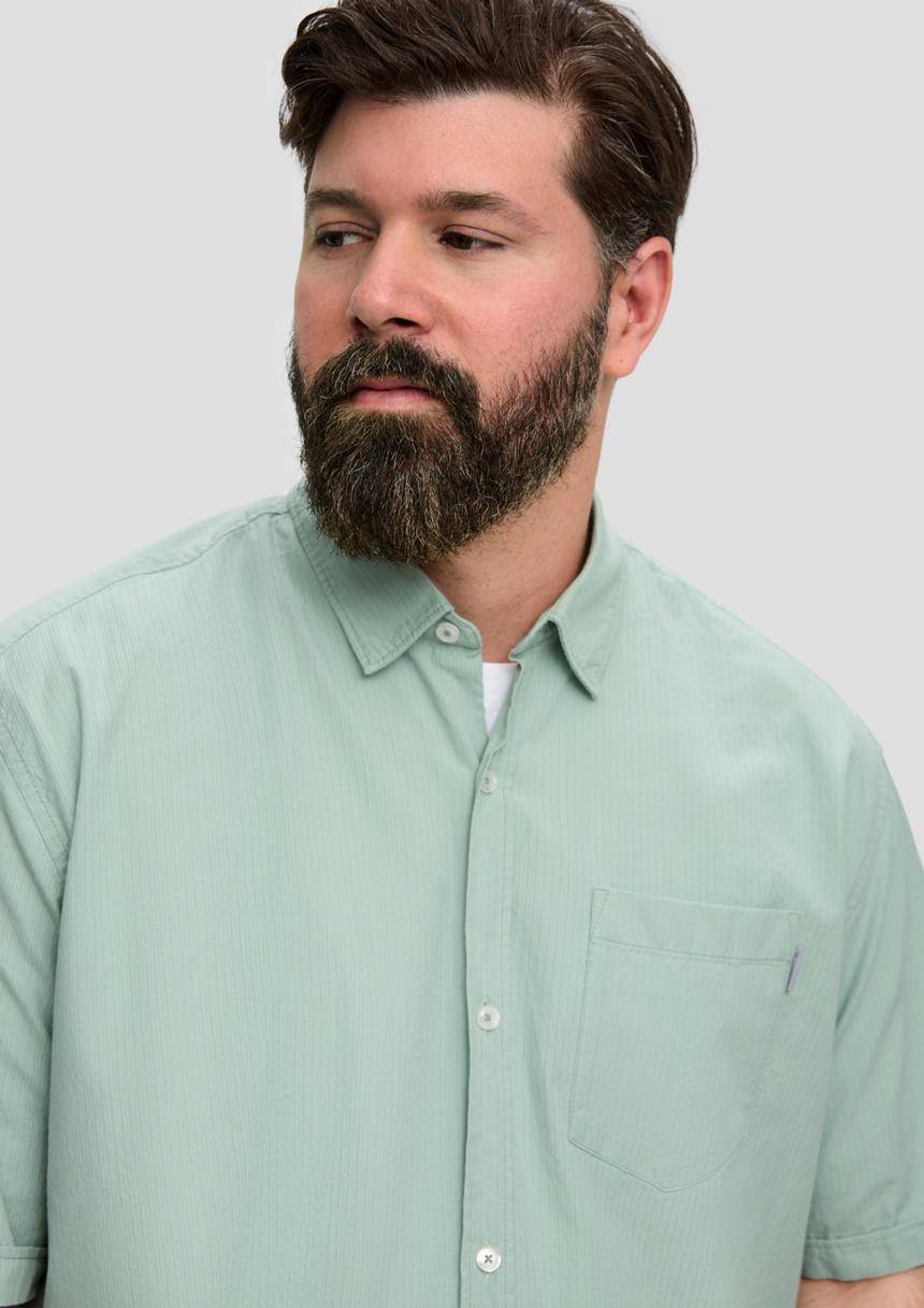S.Oliver Hemd Mit Button-Down-Kragen
