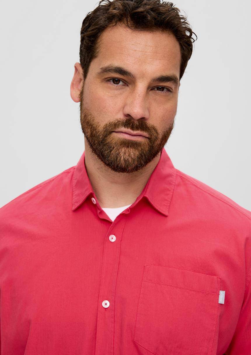 S.Oliver Hemd Mit Button-Down-Kragen