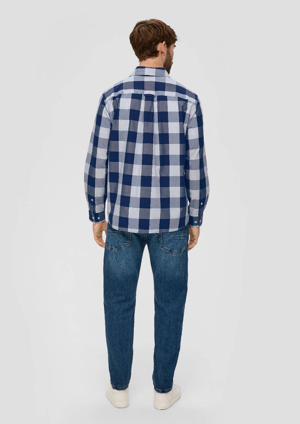 S.Oliver Hemd Mit Seitlichem Detail Am Saum