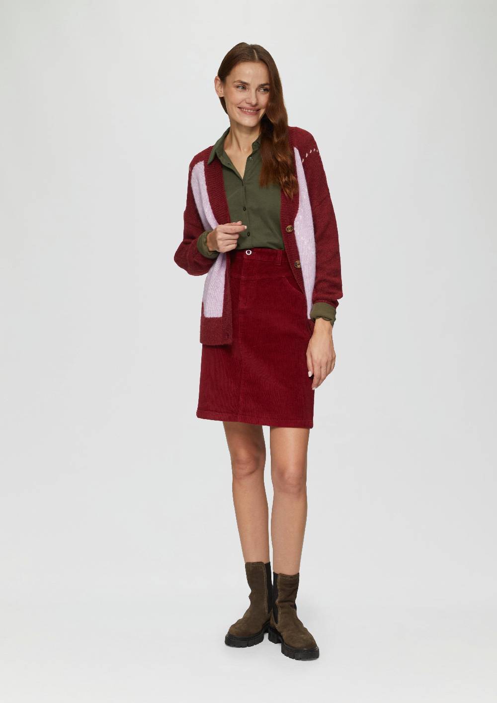 S.Oliver Hemdbluse Aus Jersey