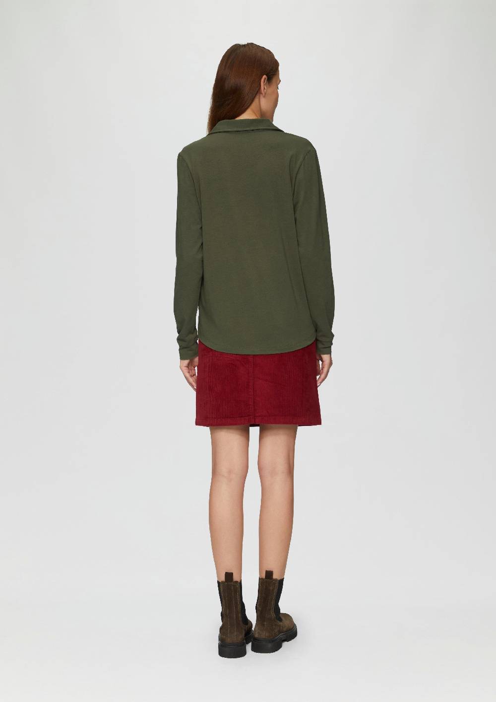 S.Oliver Hemdbluse Aus Jersey