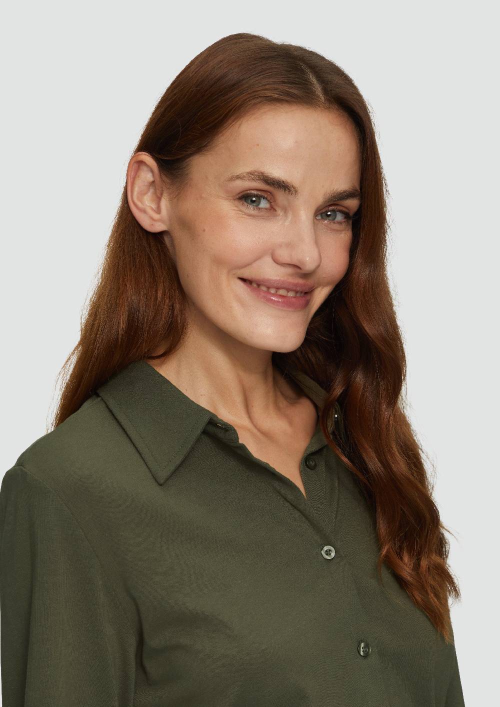 S.Oliver Hemdbluse Aus Jersey