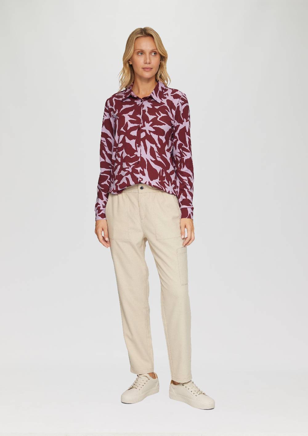 S.Oliver Hemdbluse Aus Jersey