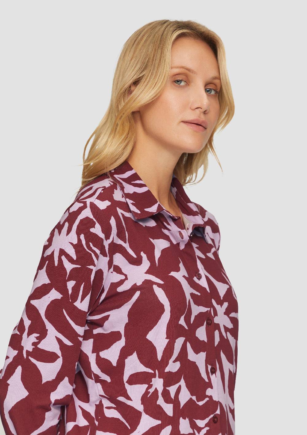 S.Oliver Hemdbluse Aus Jersey