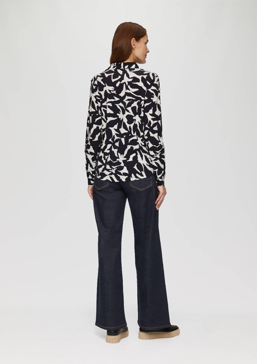 S.Oliver Hemdbluse Aus Jersey